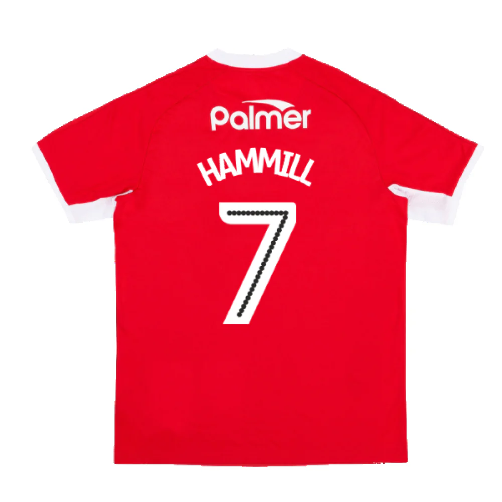 Barnsley 2017-18 Home Shirt (Mint) (HAMMILL 7) - Image 2