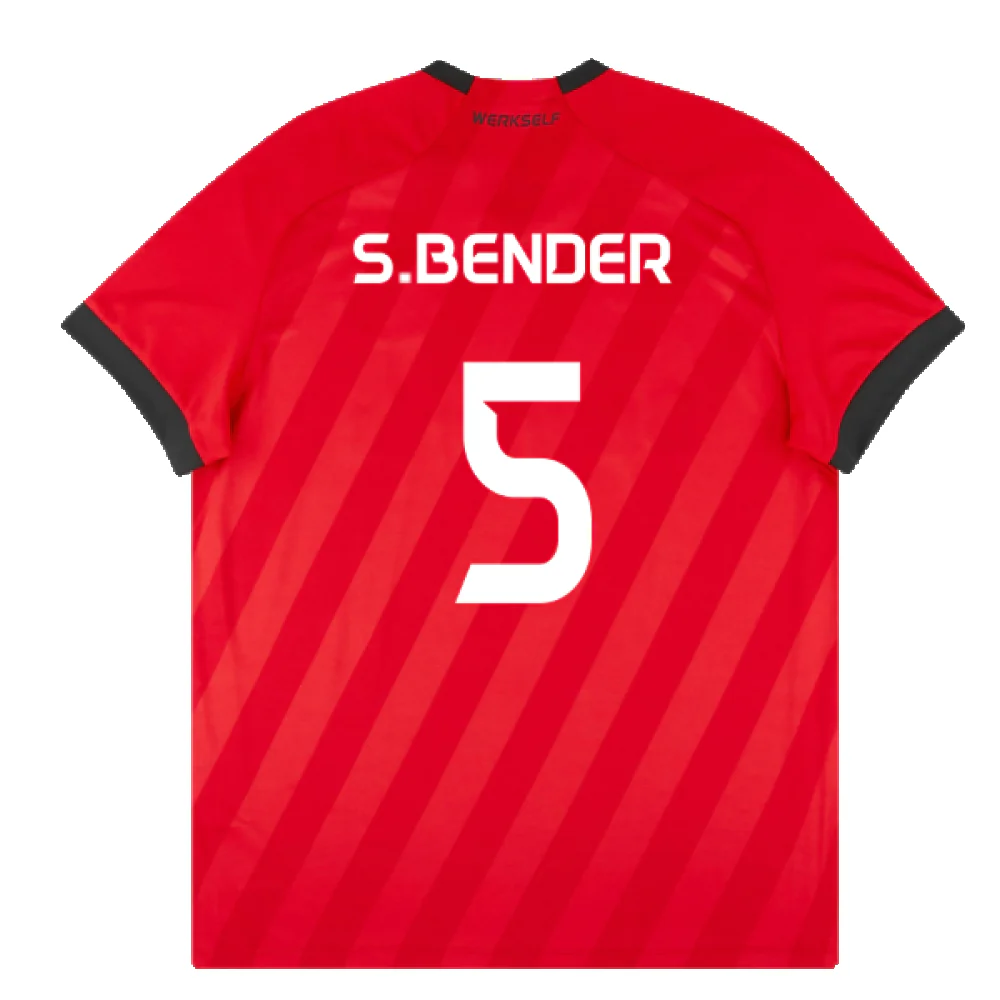 Bayer Leverkusen 2019-20 Home Shirt (Excellent) (S.Bender 5) - Image 2