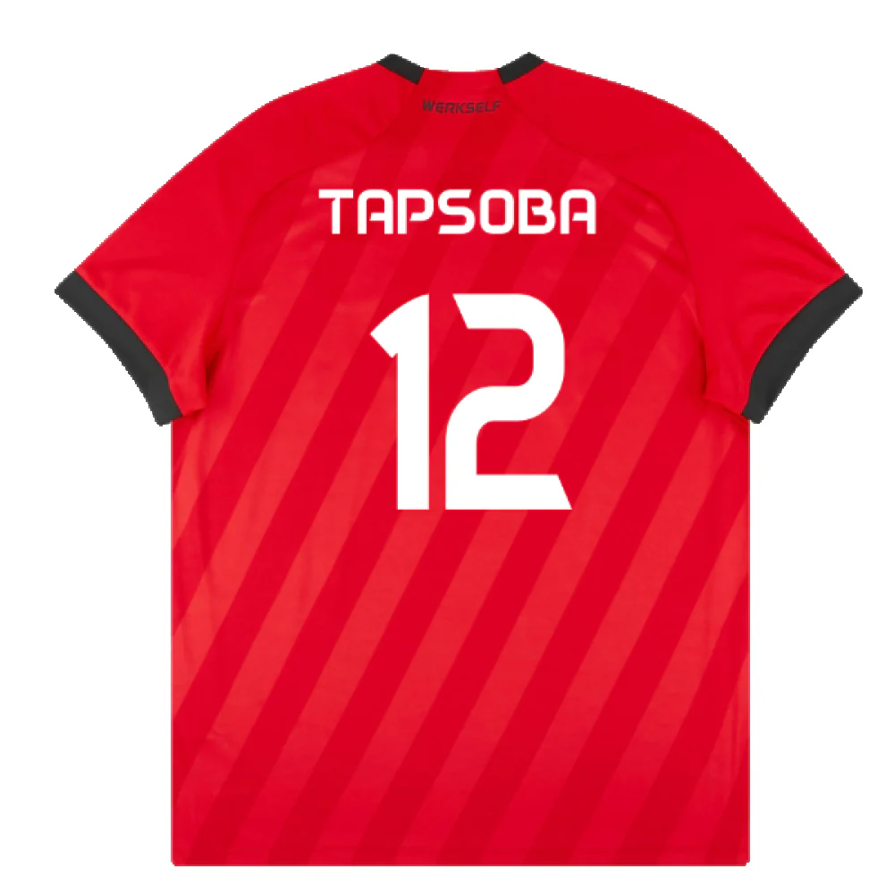 Bayer Leverkusen 2019-20 Home Shirt (Excellent) (Tapsoba 12) - Image 2