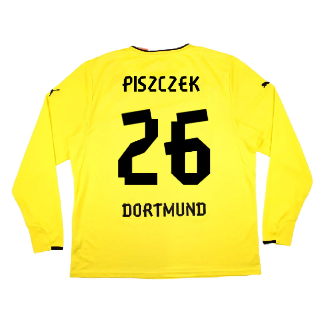 Borussia Dortmund 2013-14 Special Winter Edition Long Sleeve Home Shirt (2XL) (Very Good) (Piszczek - Image 2
