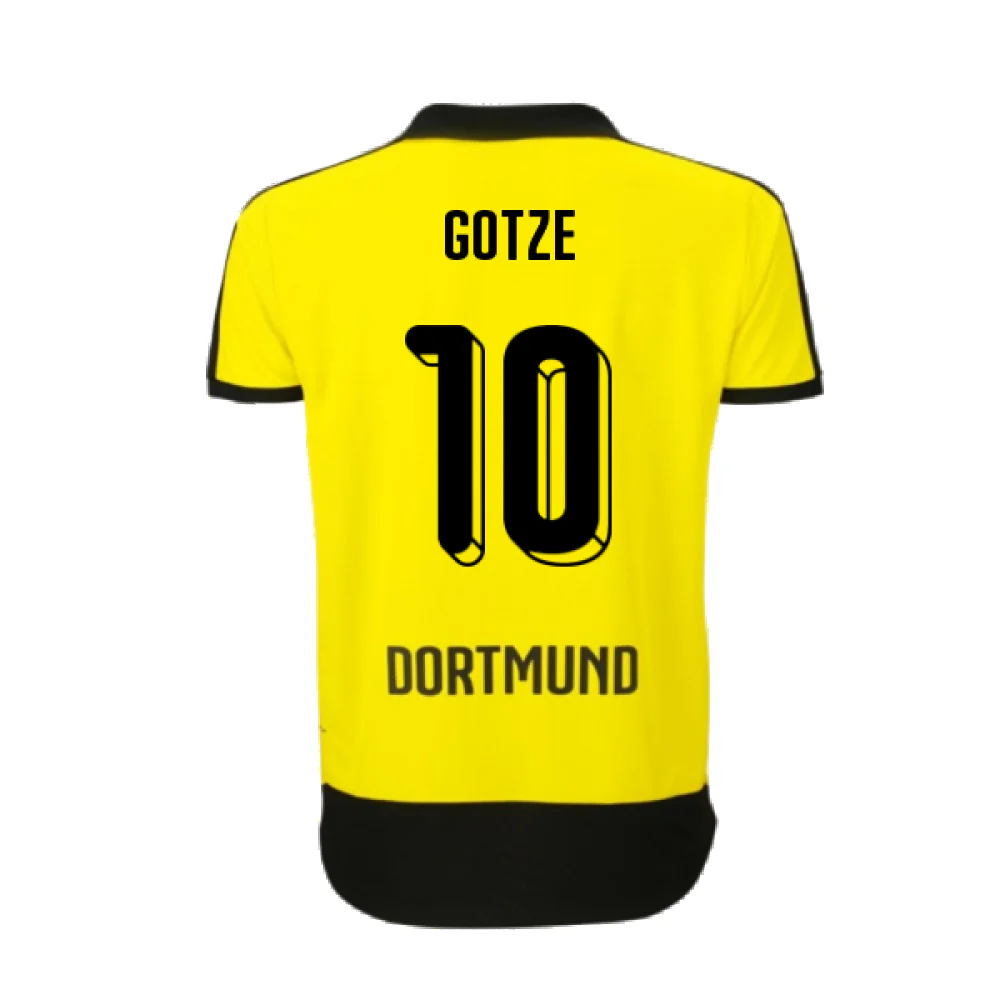 Borussia Dortmund 2015-16 Home Shirt (Very Good) (Gotze 10) - Image 2