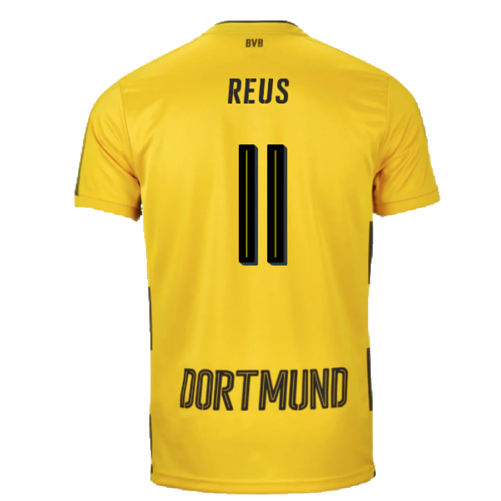 Borussia Dortmund 2017-18 Home Shirt (S) (Very Good) (Reus 11) - Image 2