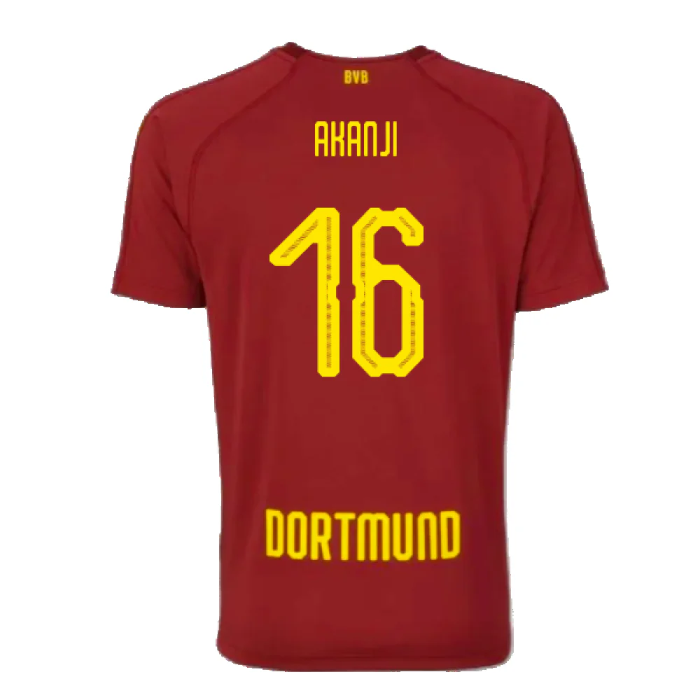 Borussia Dortmund 2018-19 Third Shirt (S) (Mint) (Akanji 16) - Image 2