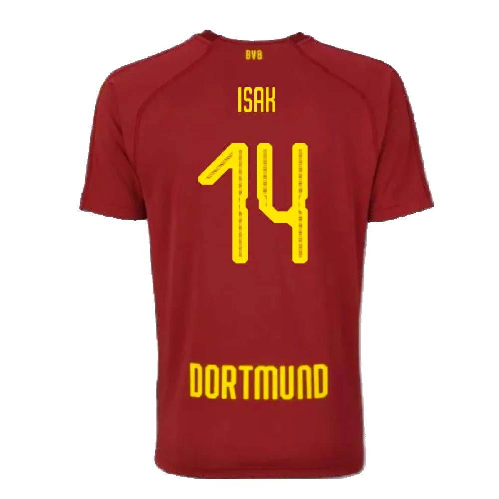 Borussia Dortmund 2018-19 Third Shirt (S) (Mint) (Isak 14) - Image 2