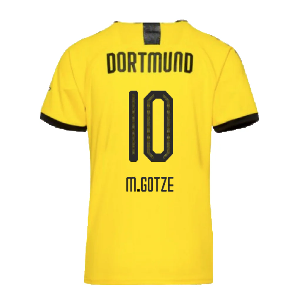 Borussia Dortmund 2019-20 Home Shirt (L) (Excellent) (M.GOTZE 10) - Image 2