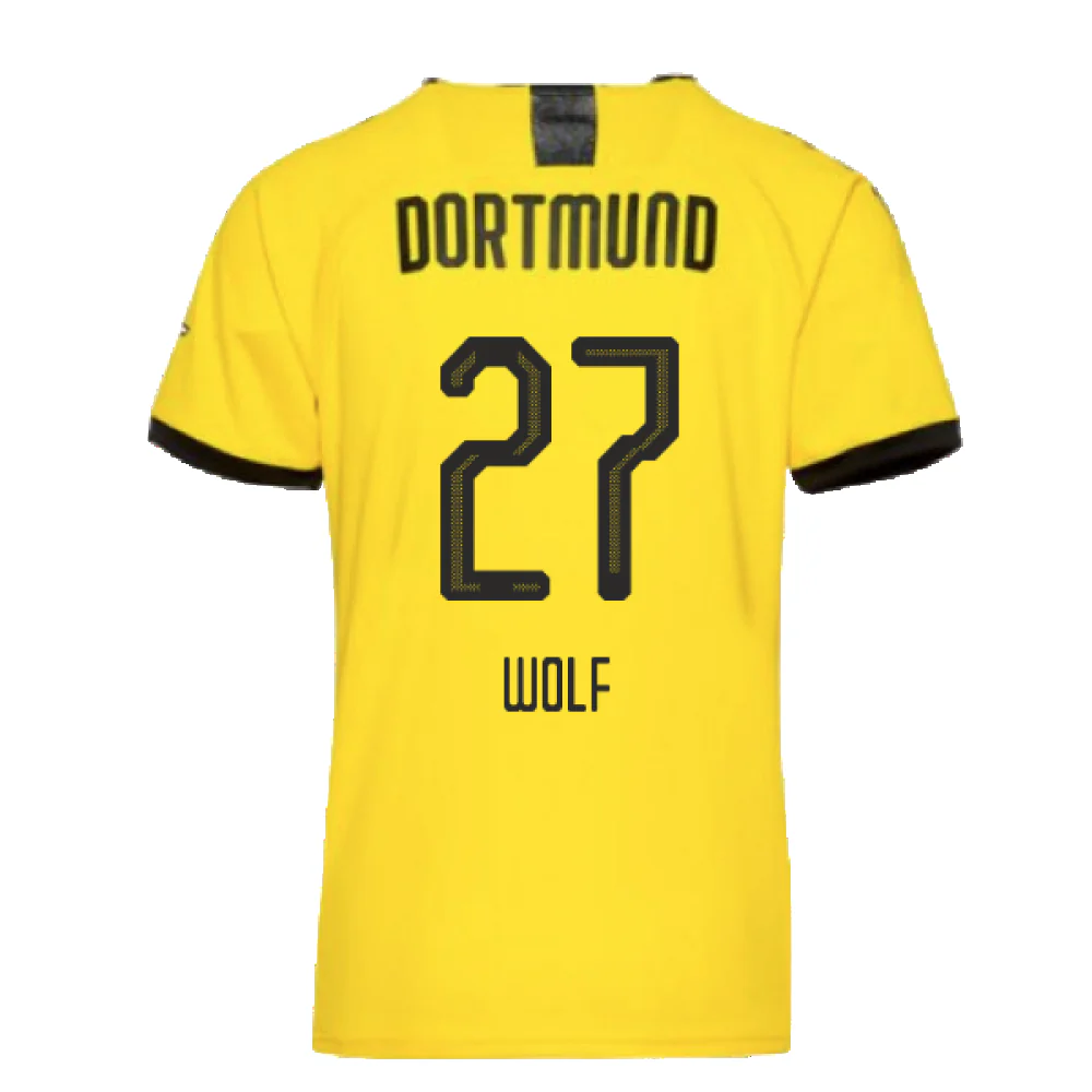Borussia Dortmund 2019-20 Home Shirt (L) (Excellent) (WOLF 27) - Image 2