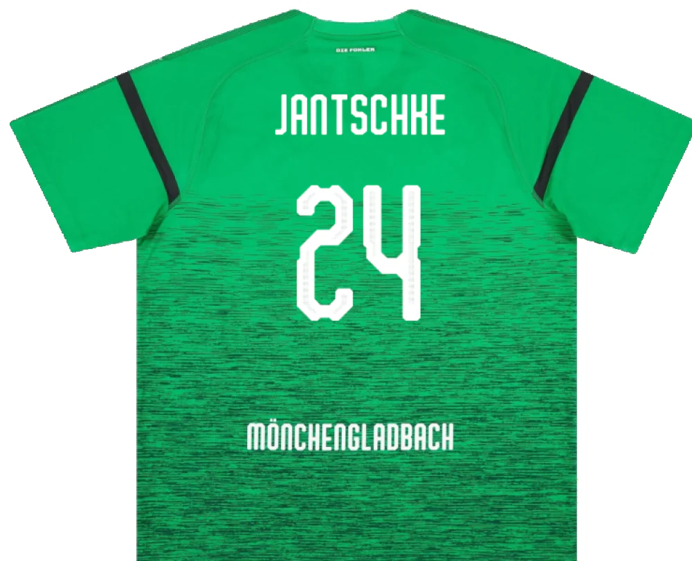 Borussia MGB 2018-19 Third Shirt (S) (Excellent) (Jantschke 24) - Image 2