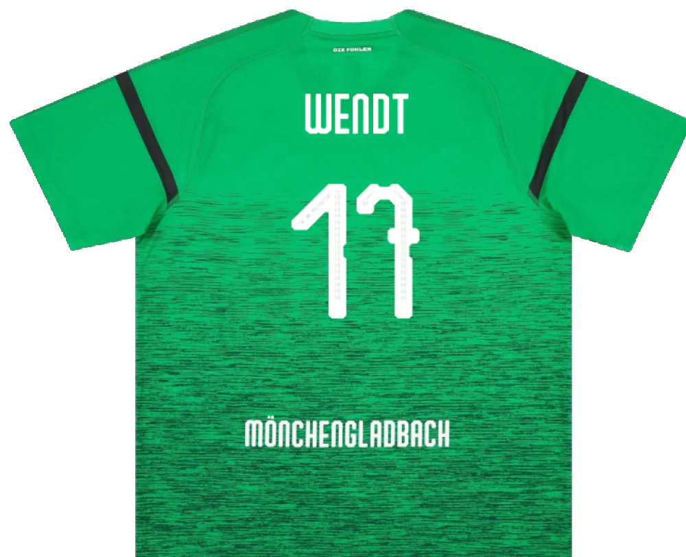 Borussia MGB 2018-19 Third Shirt (S) (Excellent) (Wendt 17) - Image 2