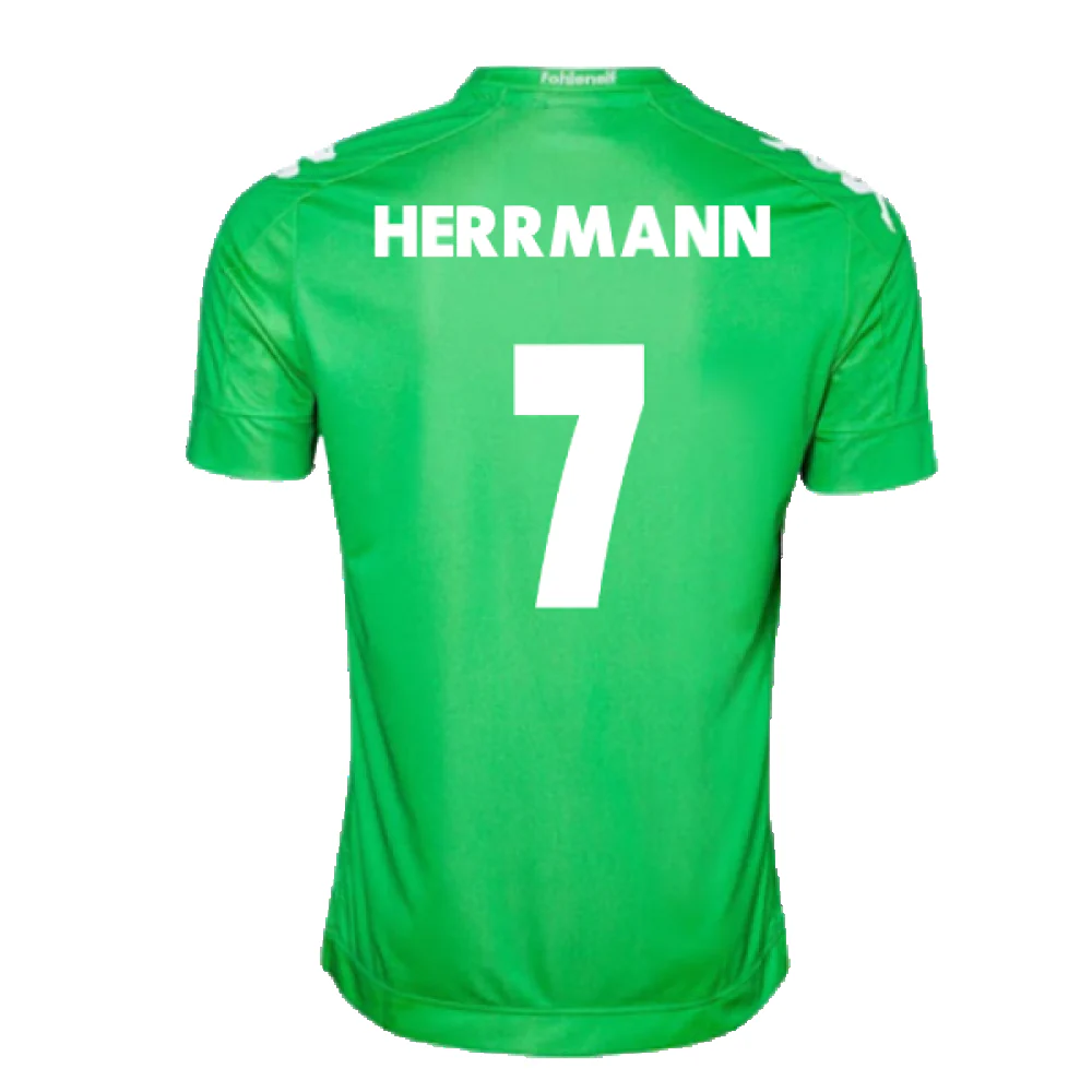 Borussia Monchengladbach 2017-18 Away Shirt (Excellent) (Herrmann 7) - Image 2