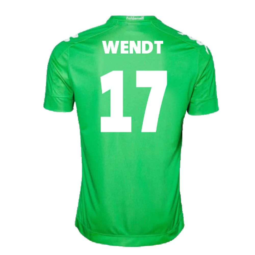 Borussia Monchengladbach 2017-18 Away Shirt (Excellent) (Wendt 17) - Image 2