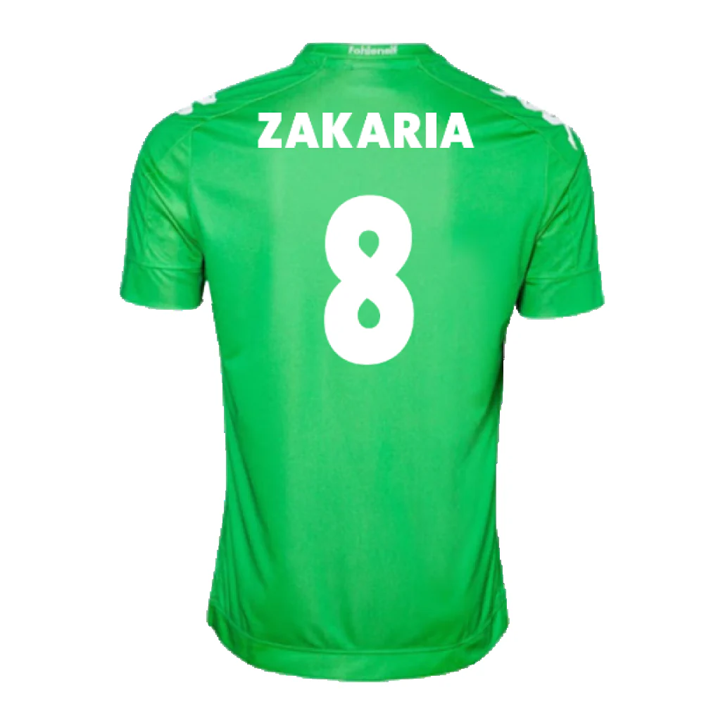 Borussia Monchengladbach 2017-18 Away Shirt (Excellent) (Zakaria 8) - Image 2