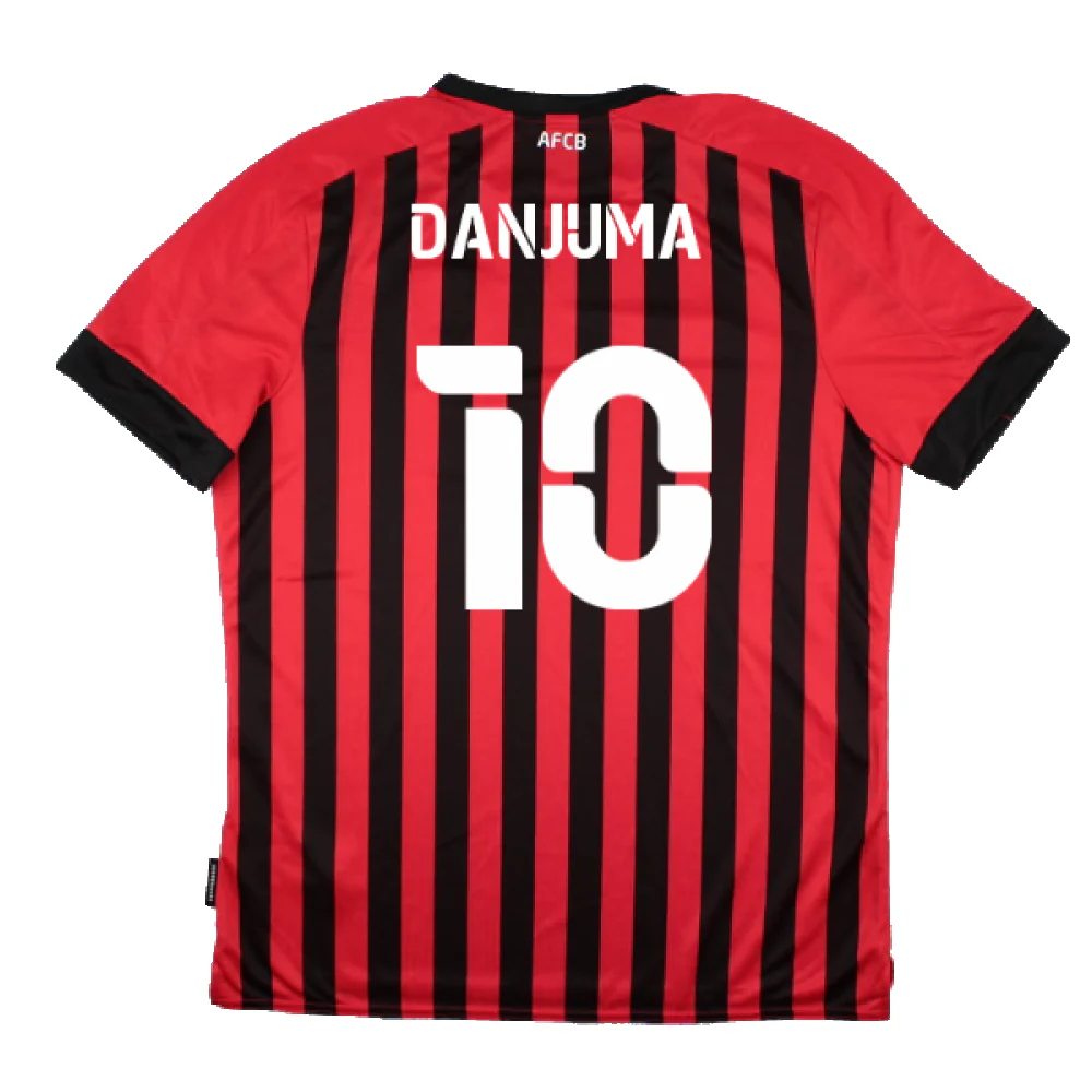 Bourenmouth 2021-22 Home Shirt (Sponsorless) (M) (Mint) (Danjuma 10) - Image 2