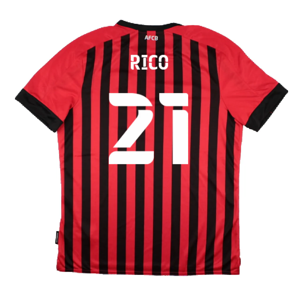 Bourenmouth 2021-22 Home Shirt (Sponsorless) (M) (Mint) (Rico 21) - Image 2