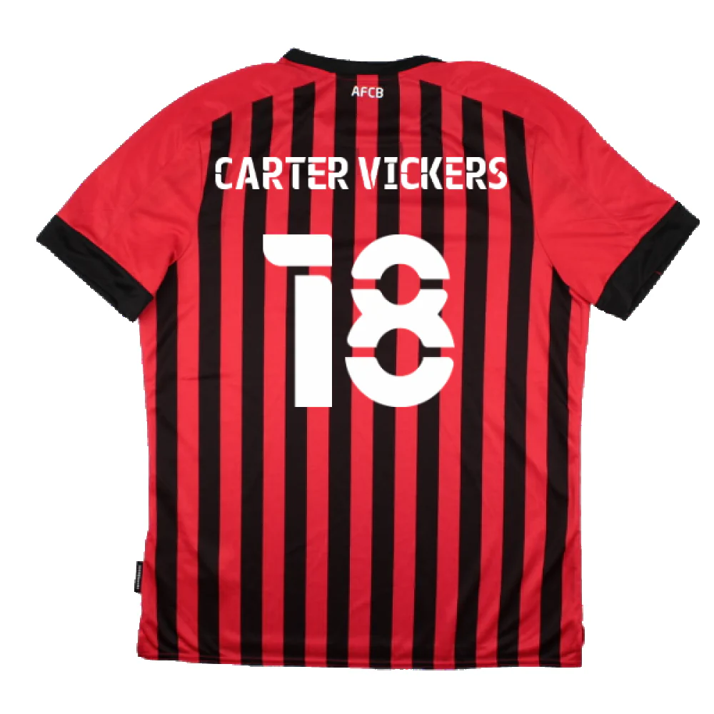Bourenmouth 2021-22 Home Shirt (Sponsorless) (XL) (Excellent) (Carter Vickers 18) - Image 2