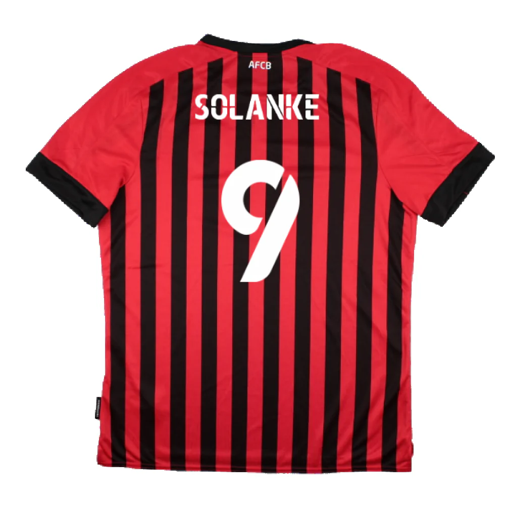 Bourenmouth 2021-22 Home Shirt (Sponsorless) (XL) (Mint) (Solanke 9) - Image 2