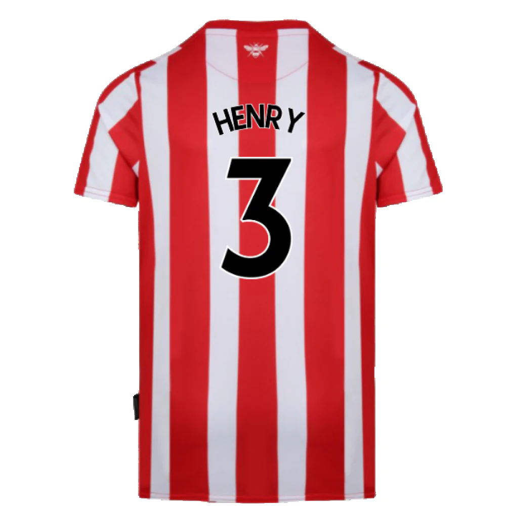 Brentford 2021-23 Home Shirt (L) (Mint) (HENRY 3) - Image 2