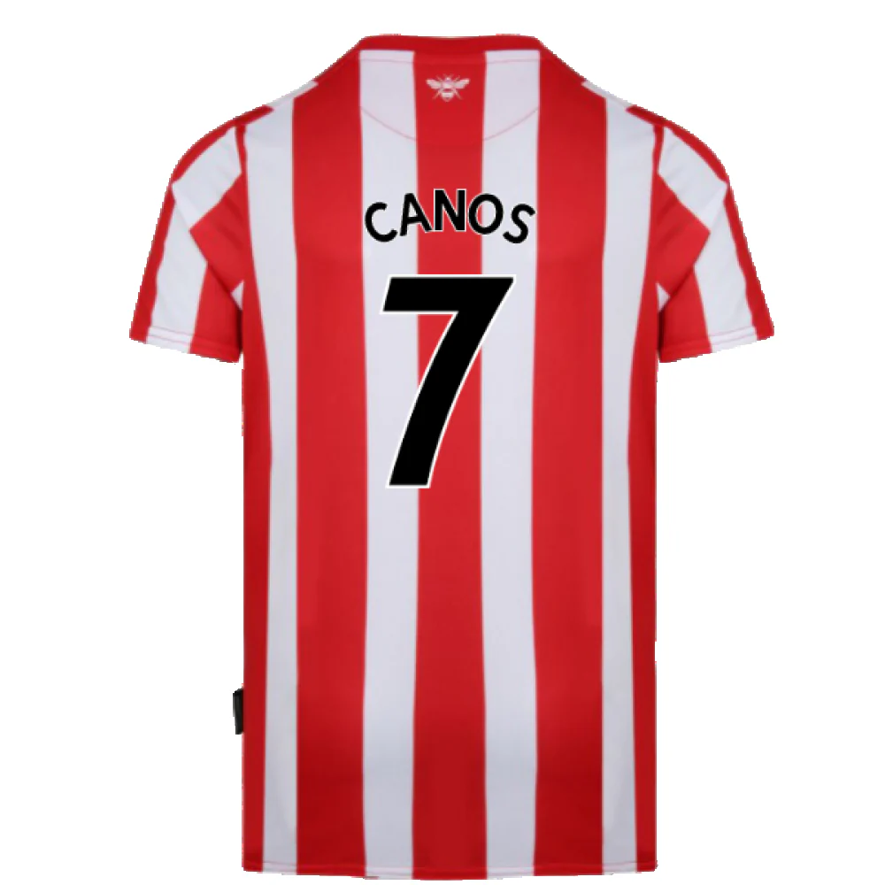 Brentford 2021-23 Home Shirt (M) (Mint) (CANOS 7) - Image 2