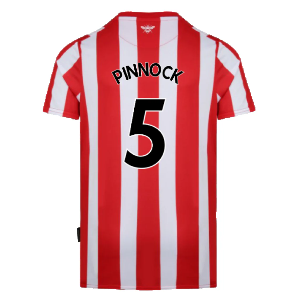 Brentford 2021-23 Home Shirt (S) (Excellent) (PINNOCK 5) - Image 2