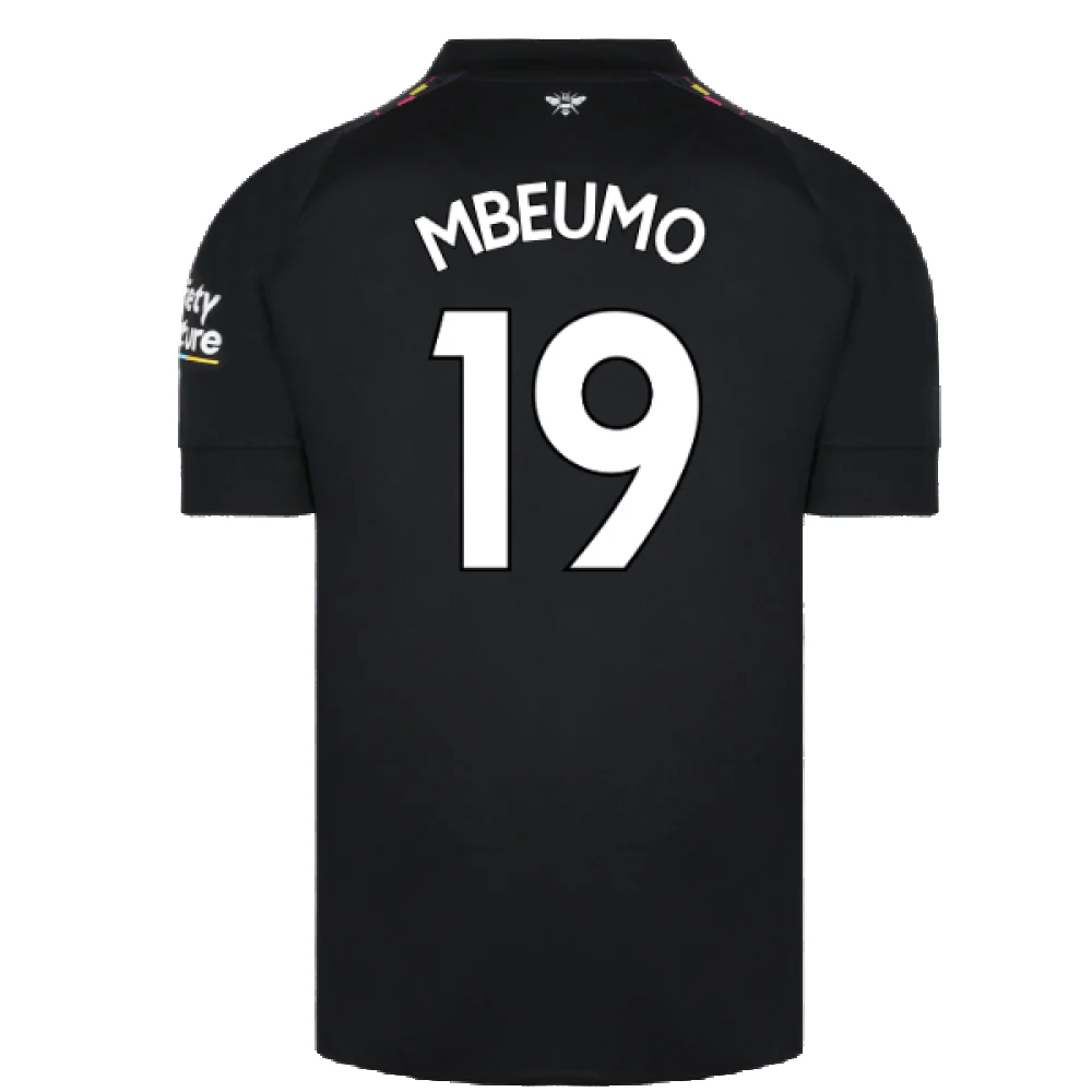 Brentford 2022-23 Third Shirt (Sponsorless) (S) (Excellent) (MBEUMO 19) - Image 2