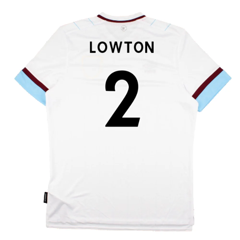 Burnley 2021-22 Away Shirt (Sponsorless) (S) (Excellent) (LOWTON 2) - Image 2