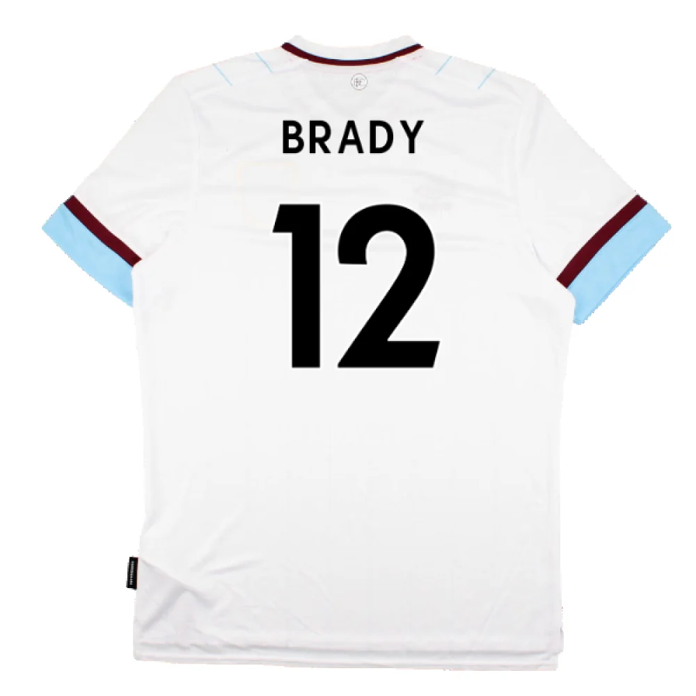 Burnley 2021-22 Away Shirt (Sponsorless) (S) (Mint) (BRADY 12) - Image 2