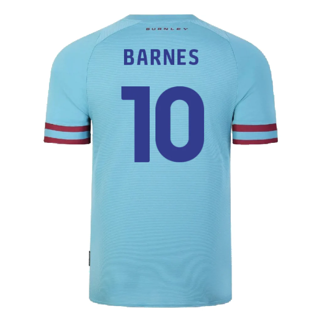 Burnley 2022-23 Away Shirt (Sponsorless) (M) (Mint) (BARNES 10) - Image 2