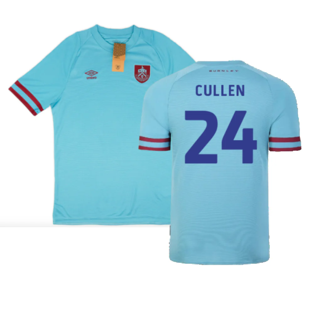 Burnley 2022-23 Away Shirt (Sponsorless) (M) (Mint) (CULLEN 24)