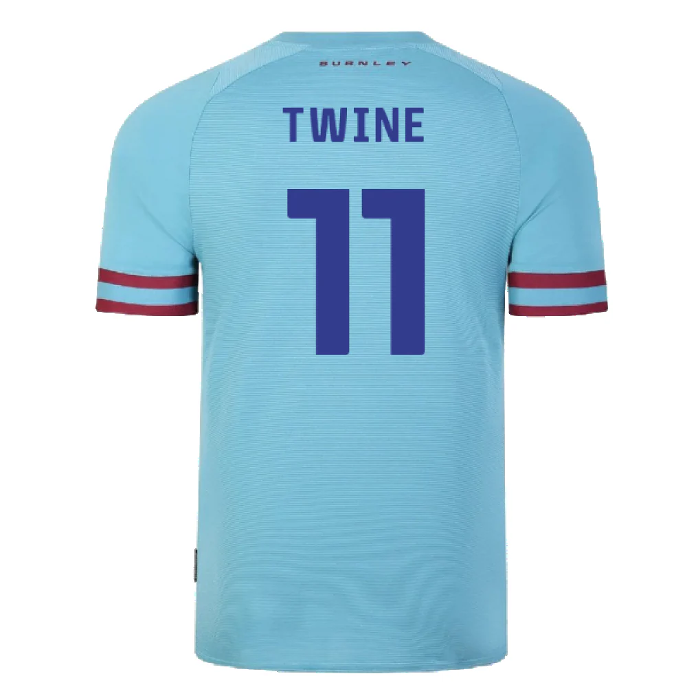 Burnley 2022-23 Away Shirt (Sponsorless) (M) (Mint) (TWINE 11) - Image 2