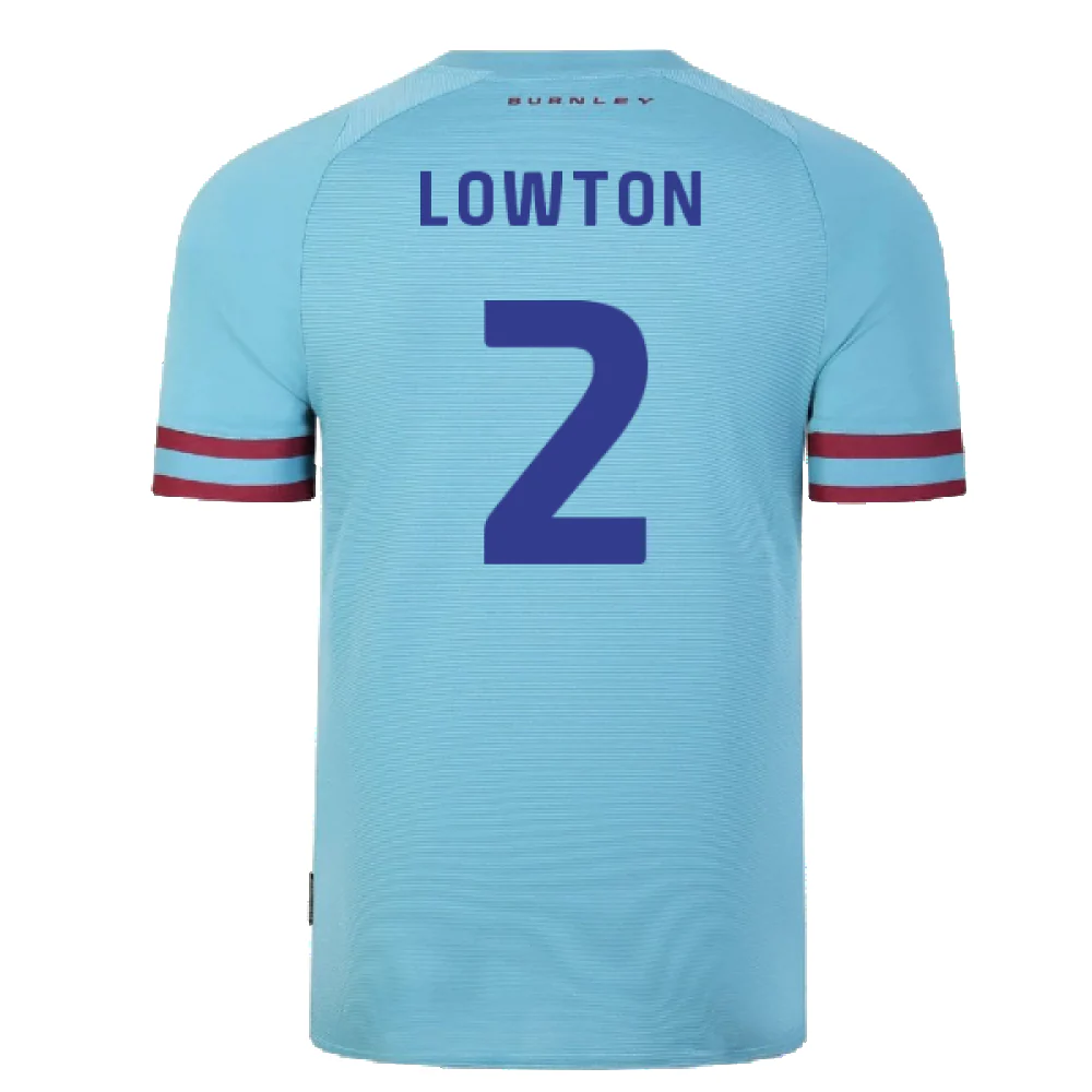 Burnley 2022-23 Away Shirt (Sponsorless) (XXL) (Excellent) (LOWTON 2) - Image 2