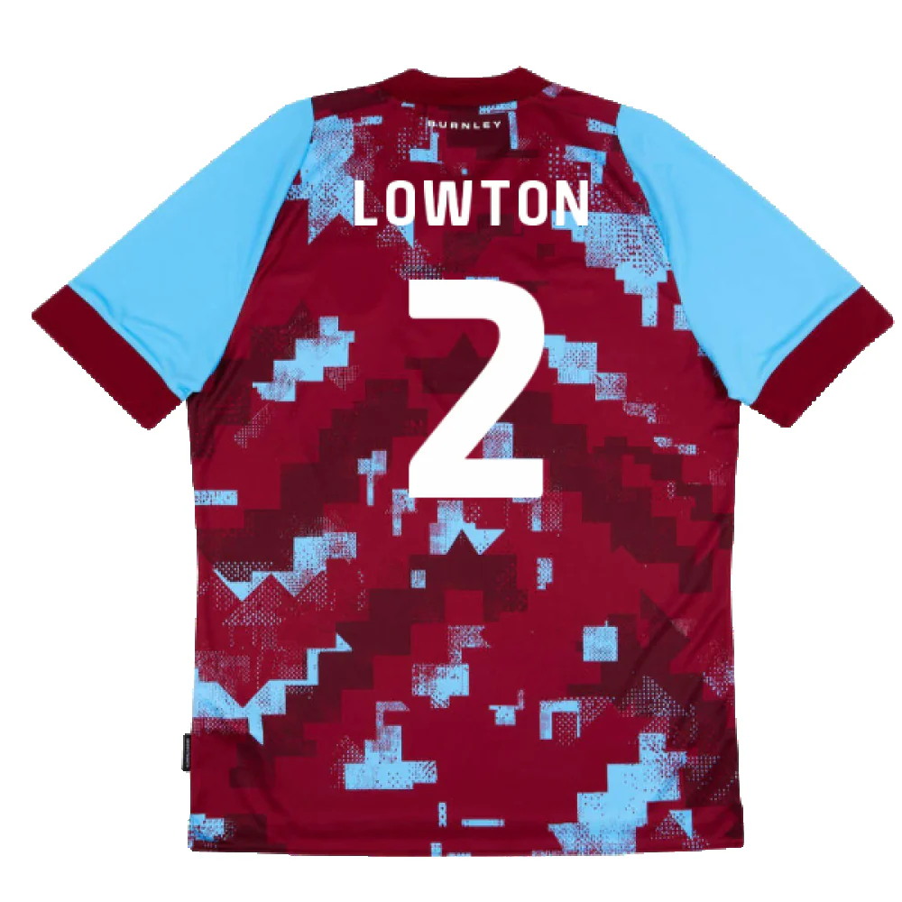 Burnley 2022-23 Home Shirt (XL) (BNWT) (LOWTON 2) - Image 2