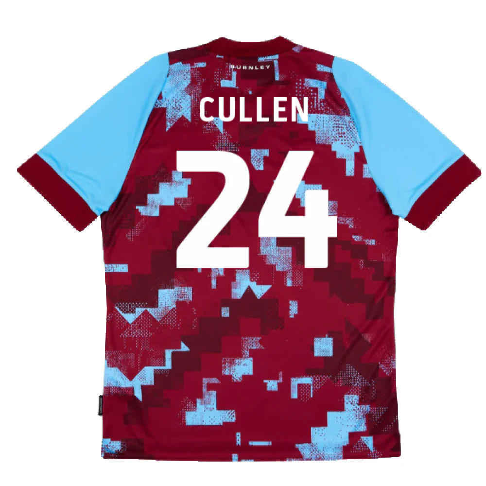 Burnley 2022-23 Home Shirt (XL) (Mint) (CULLEN 24) - Image 2