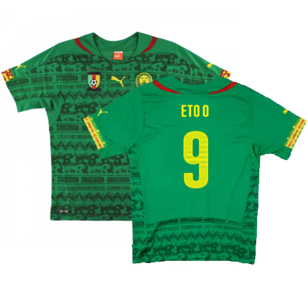 Cameroon 2014-15 Home Shirt (Excellent) (Eto O 9)