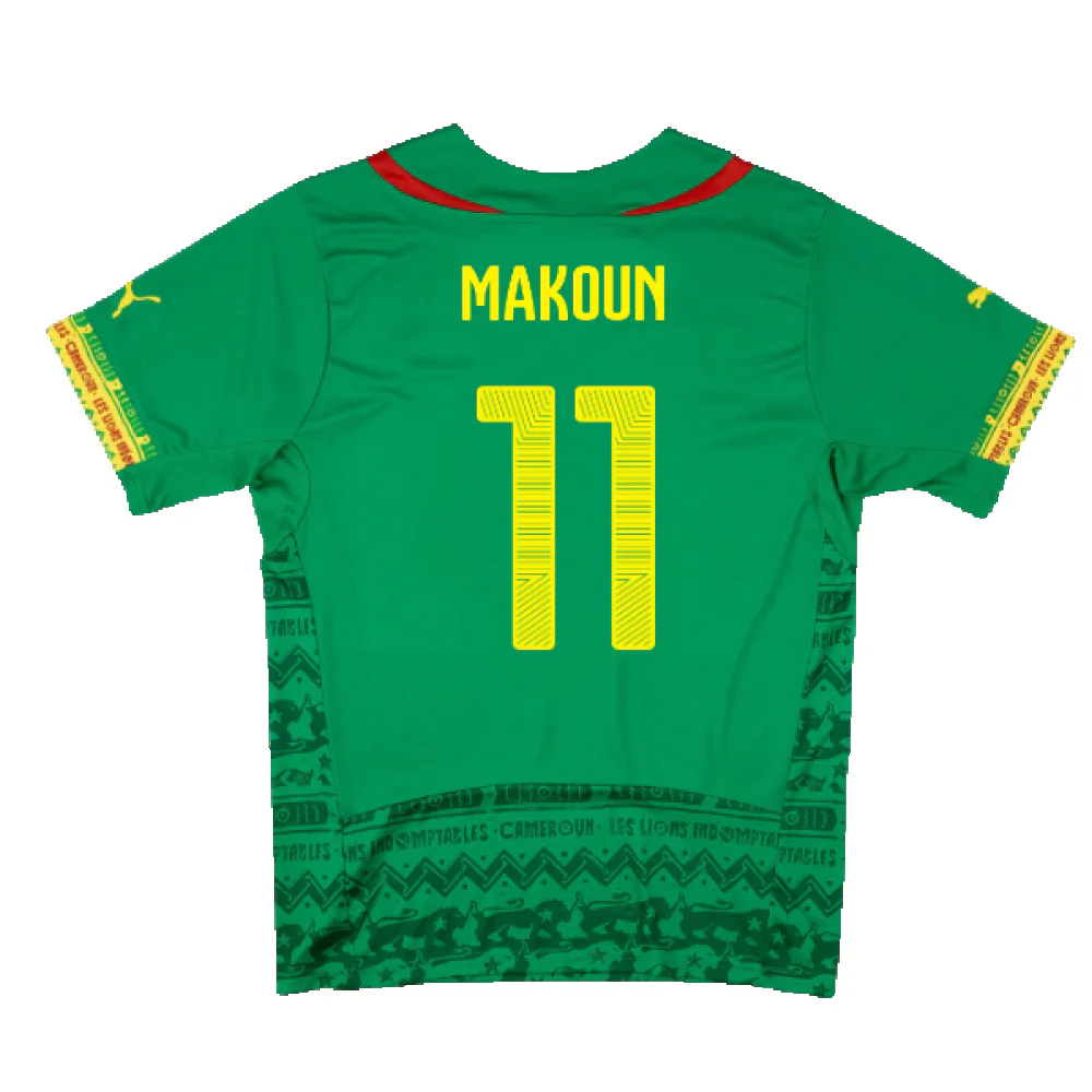 Cameroon 2014-15 Home Shirt (Excellent) (Makoun 11) - Image 2
