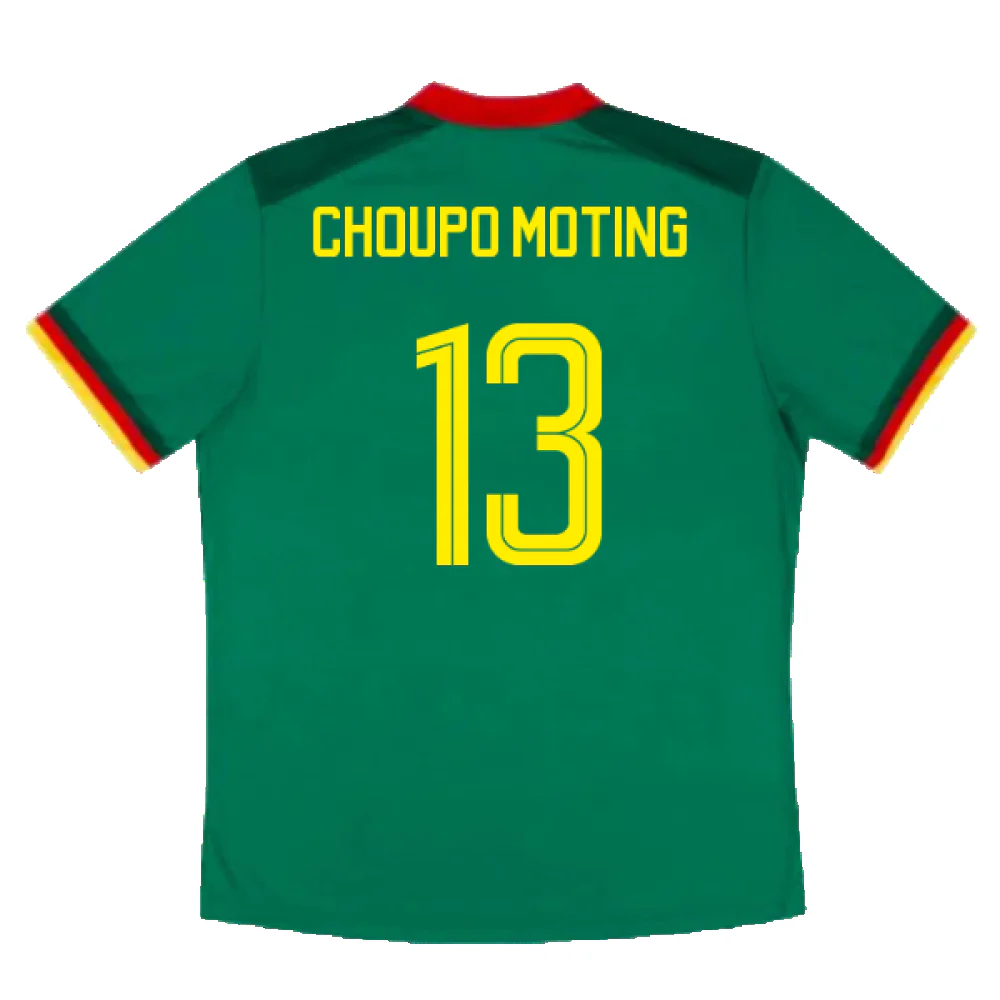 Cameroon 2022-23 Home Shirt (MB) (CHOUPO MOTING 13) (Excellent) - Image 2
