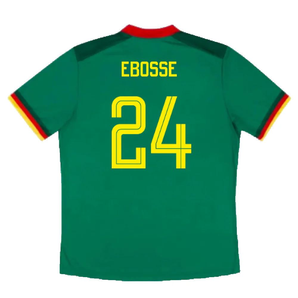 Cameroon 2022-23 Home Shirt (MB) (EBOSSE 24) (Excellent) - Image 2