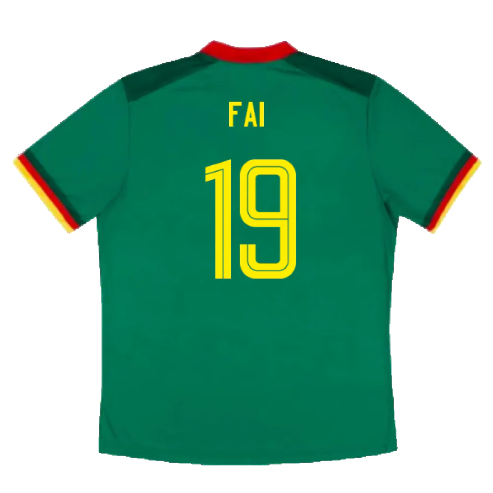 Cameroon 2022-23 Home Shirt (MB) (FAI 19) (Excellent) - Image 2