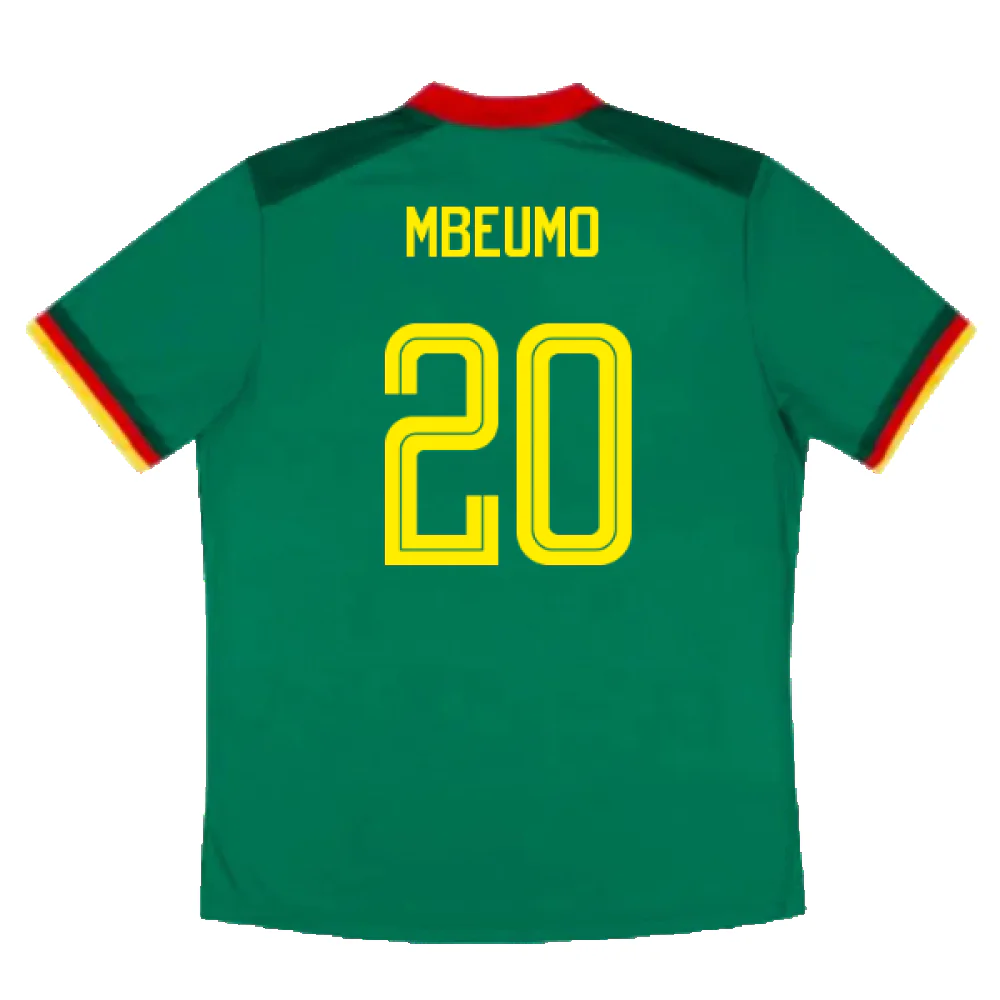 Cameroon 2022-23 Home Shirt (MB) (MBEUMO 20) (Excellent) - Image 2