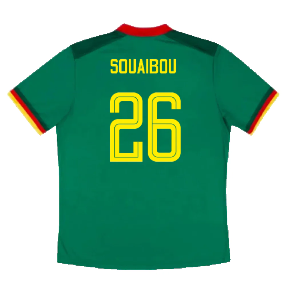 Cameroon 2022-23 Home Shirt (MB) (SOUAIBOU 26) (Excellent) - Image 2