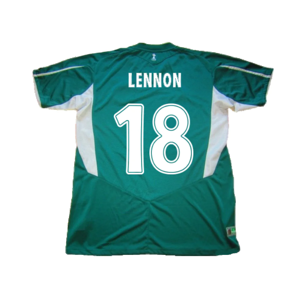 Celtic 2004-05 Away Shirt (XL) (Excellent) (Lennon 18) - Image 2