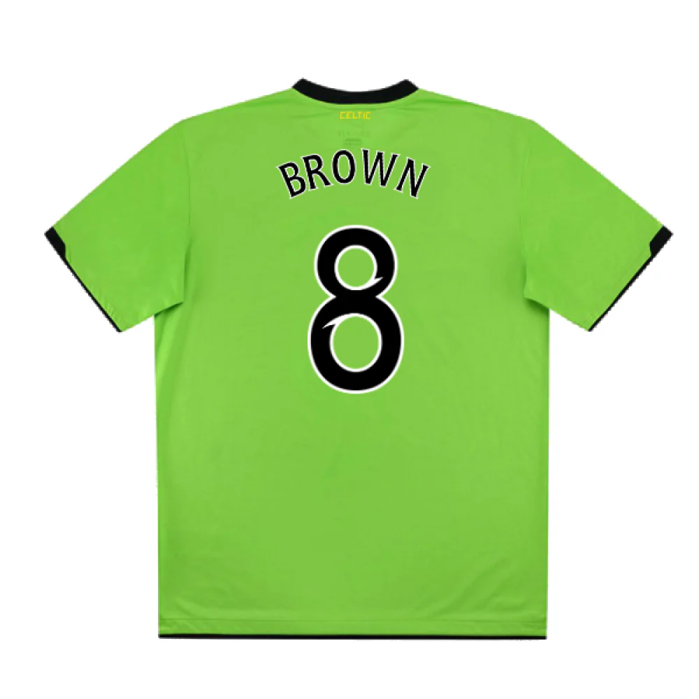 Celtic 2010-11 Away Shirt (M) (Excellent) (Brown 8) - Image 2