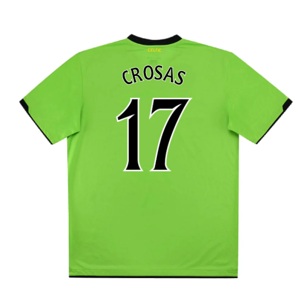 Celtic 2010-11 Away Shirt (M) (Excellent) (Crosas 17) - Image 2