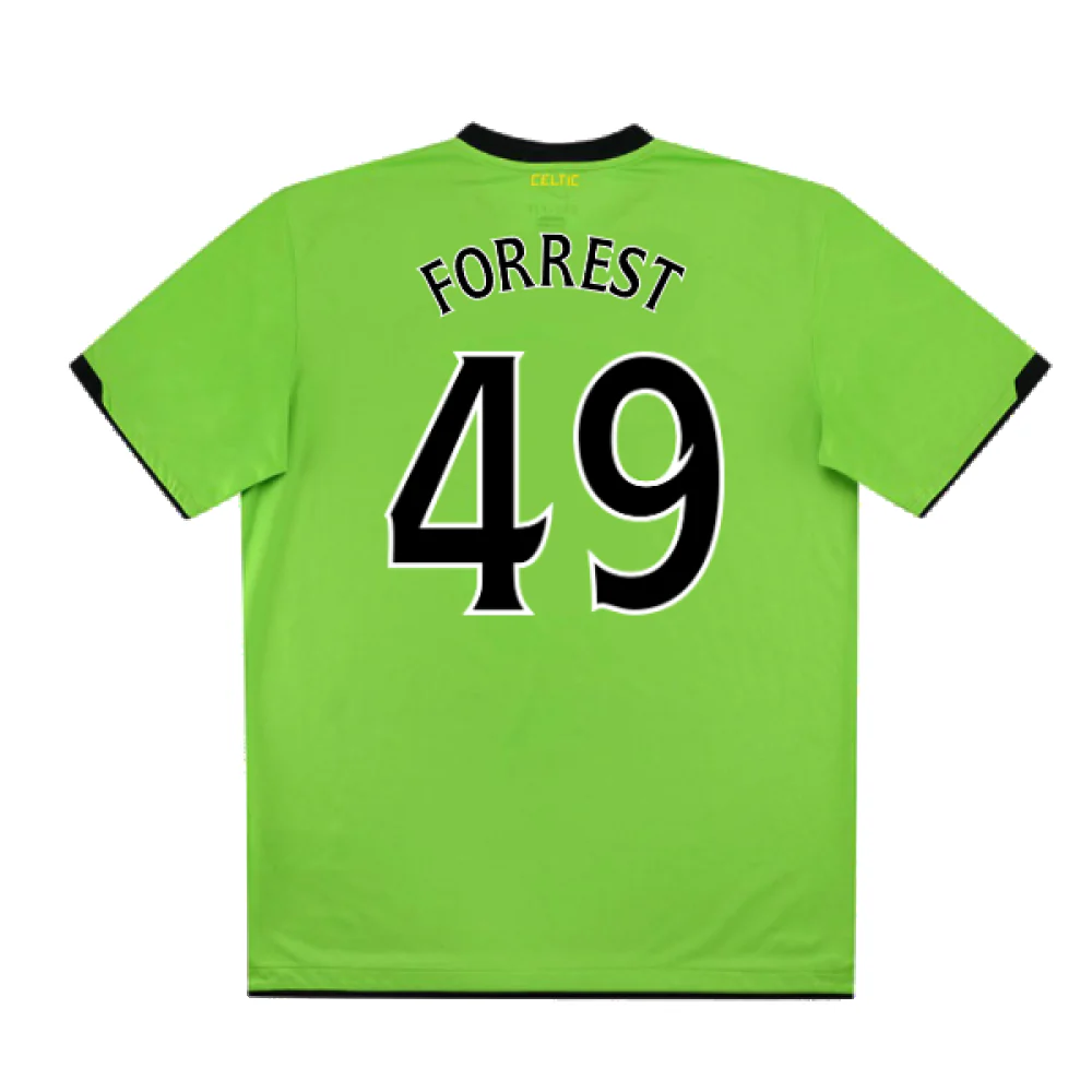 Celtic 2010-11 Away Shirt (M) (Excellent) (Forrest 49) - Image 2