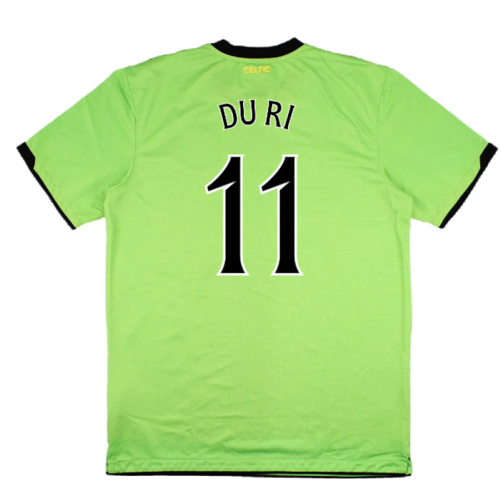 Celtic 2010-11 Away Shirt (Sponsorless) (M) (Excellent) (Du Ri 11) - Image 2
