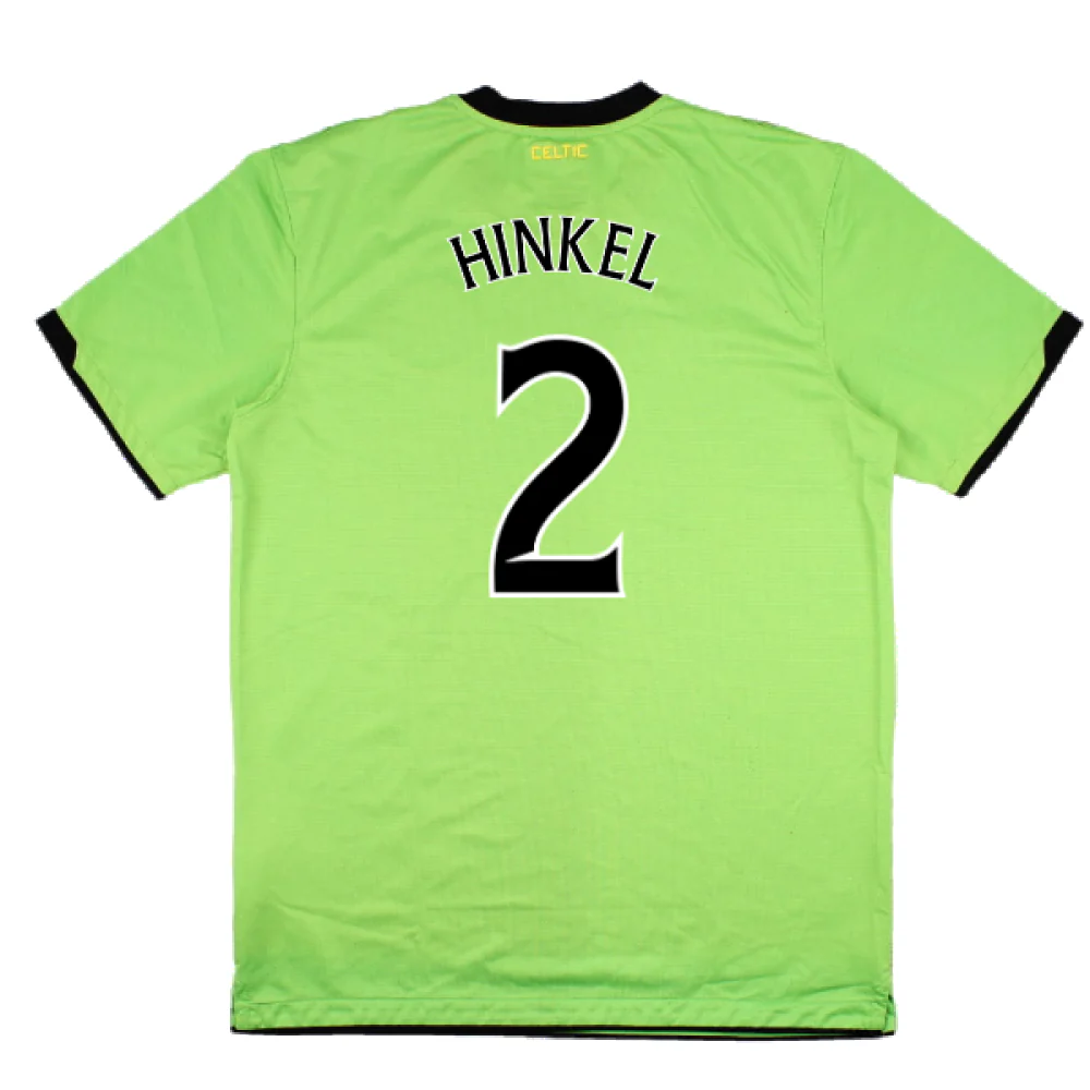 Celtic 2010-11 Away Shirt (Sponsorless) (M) (Excellent) (Hinkel 2) - Image 2