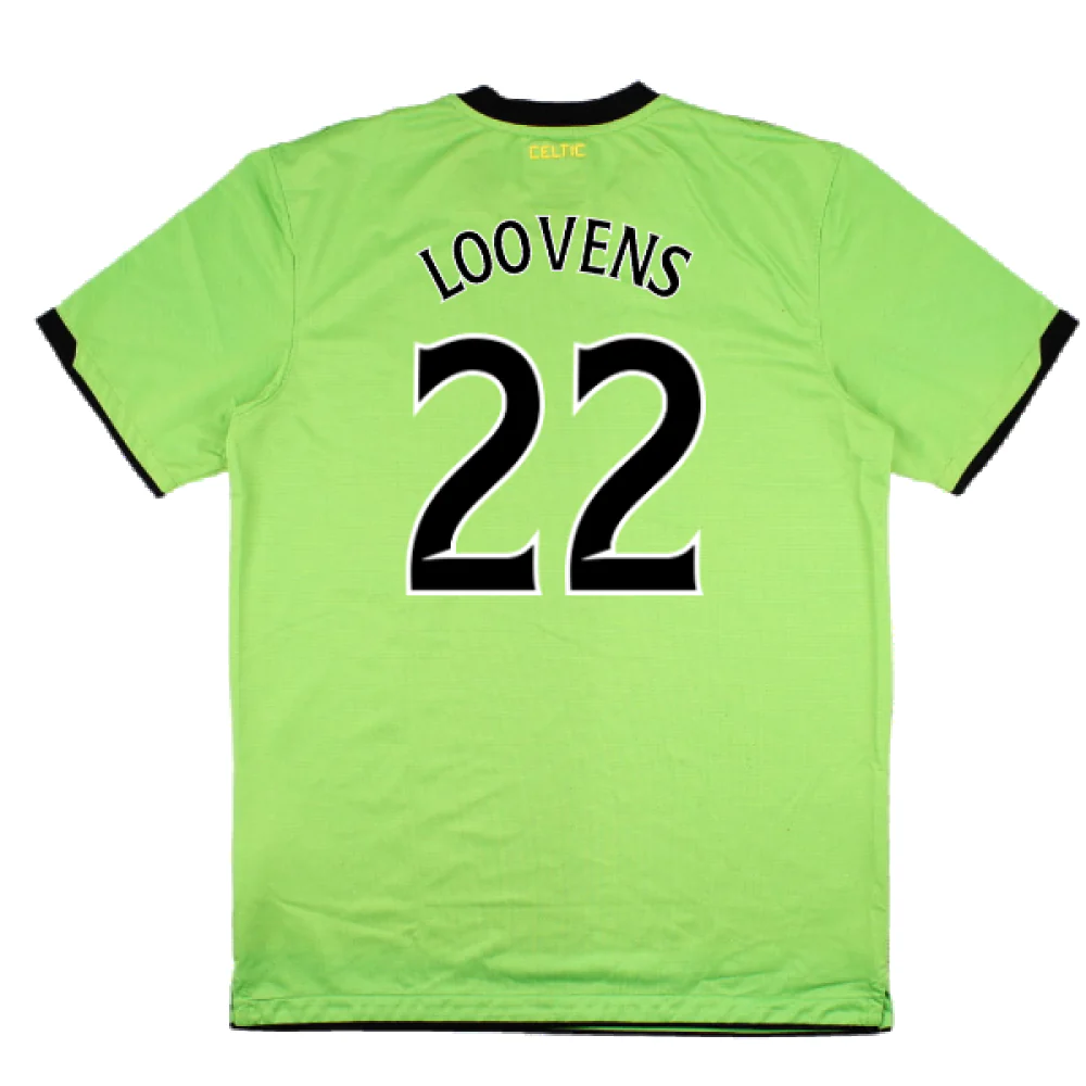 Celtic 2010-11 Away Shirt (Sponsorless) (M) (Excellent) (Loovens 22) - Image 2