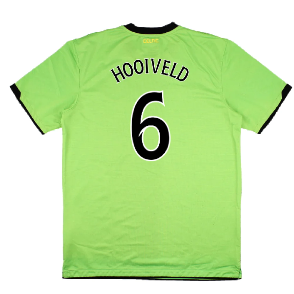 Celtic 2010-11 Away Shirt (Sponsorless) (M) (Very Good) (Hooiveld 6) - Image 2