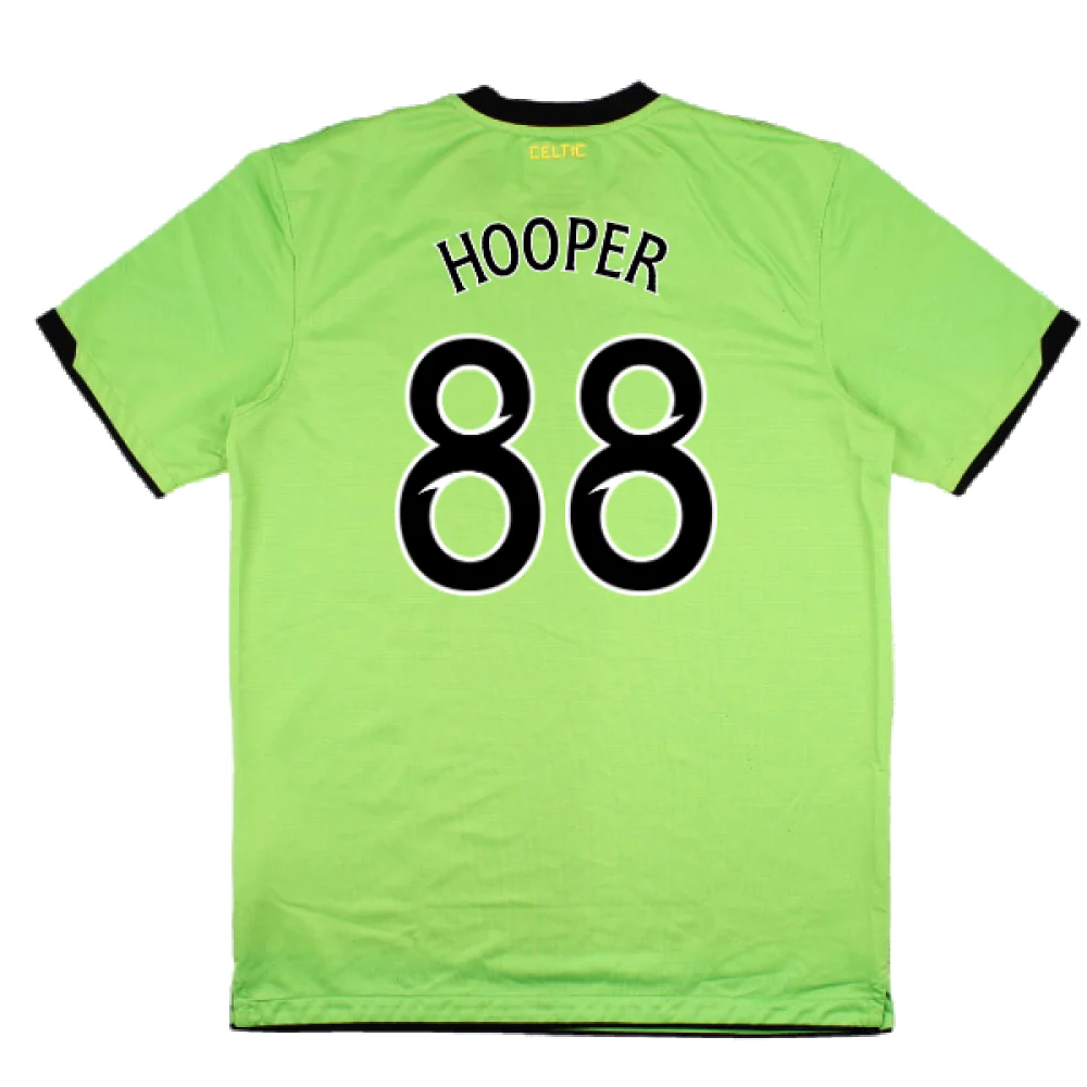 Celtic 2010-11 Away Shirt (Sponsorless) (M) (Very Good) (Hooper 88) - Image 2