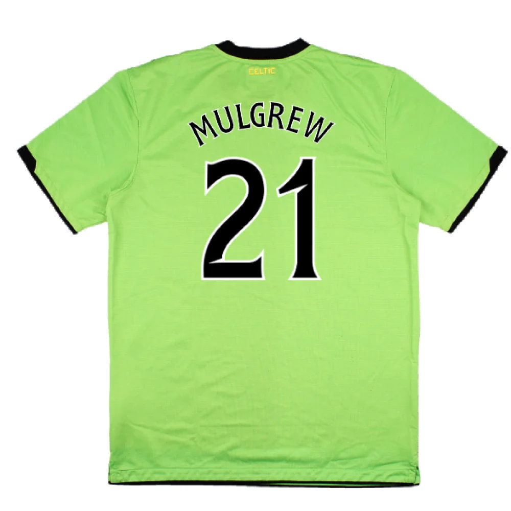 Celtic 2010-11 Away Shirt (Sponsorless) (M) (Very Good) (Mulgrew 21) - Image 2