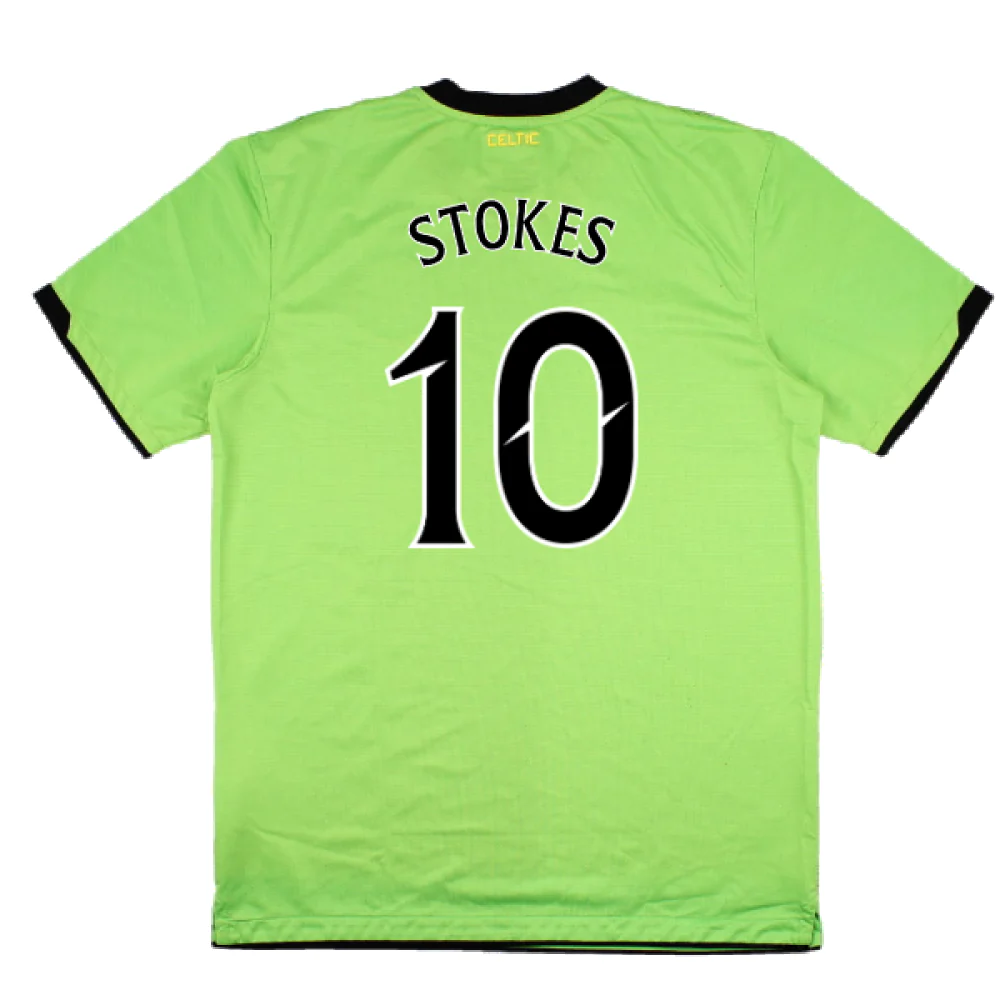 Celtic 2010-11 Away Shirt (Sponsorless) (M) (Very Good) (Stokes 10) - Image 2