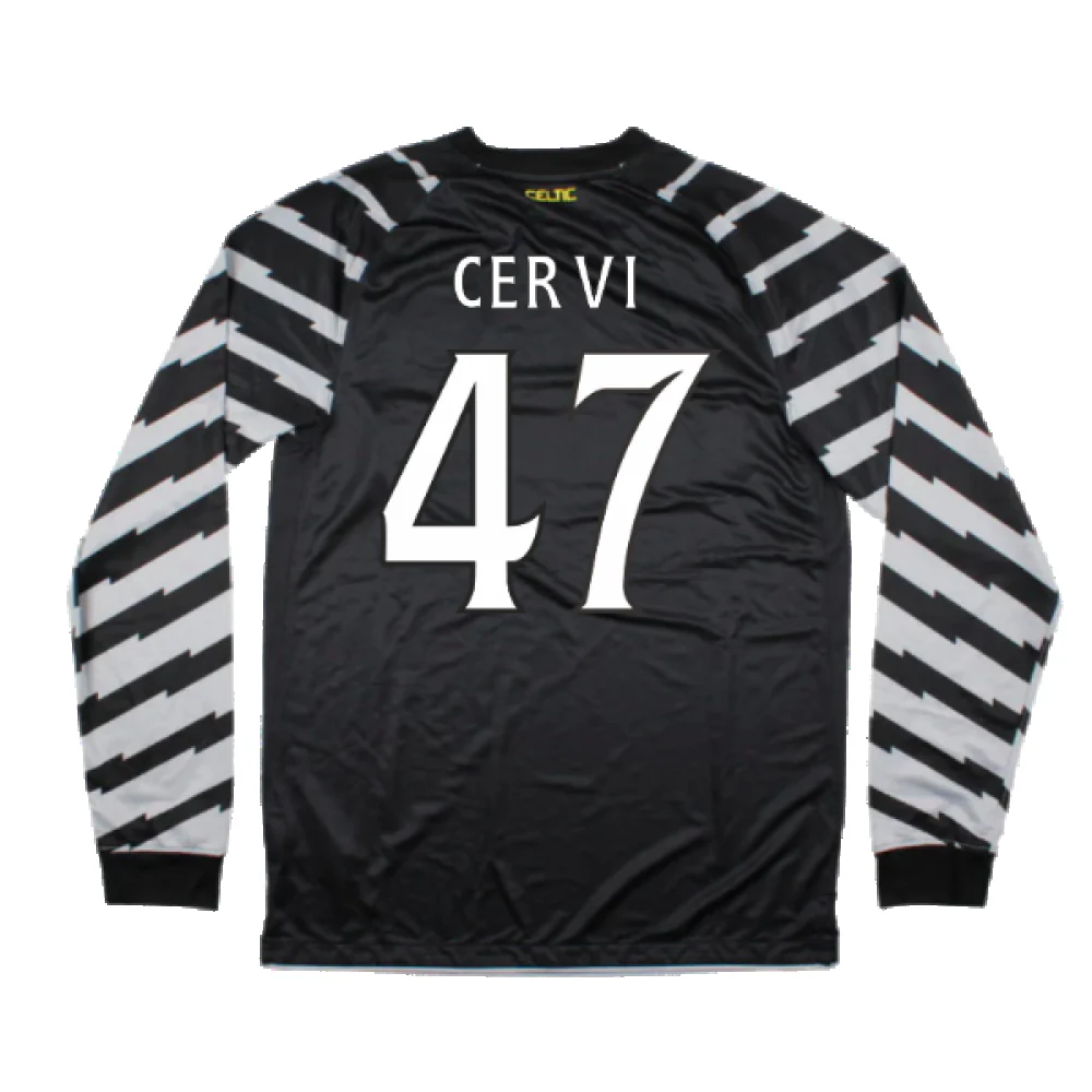 Celtic 2010-11 Goalkeeper Long Sleeve Shirt (M) (Mint) (Cervi 47) - Image 2